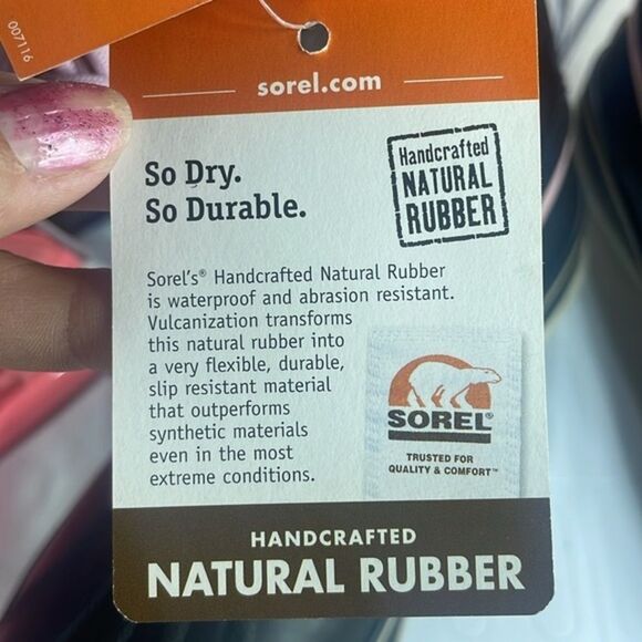 (F) Sorel Premium Waterproof Boots Black/PinkWomen's size 10 - Picture 15 of 15